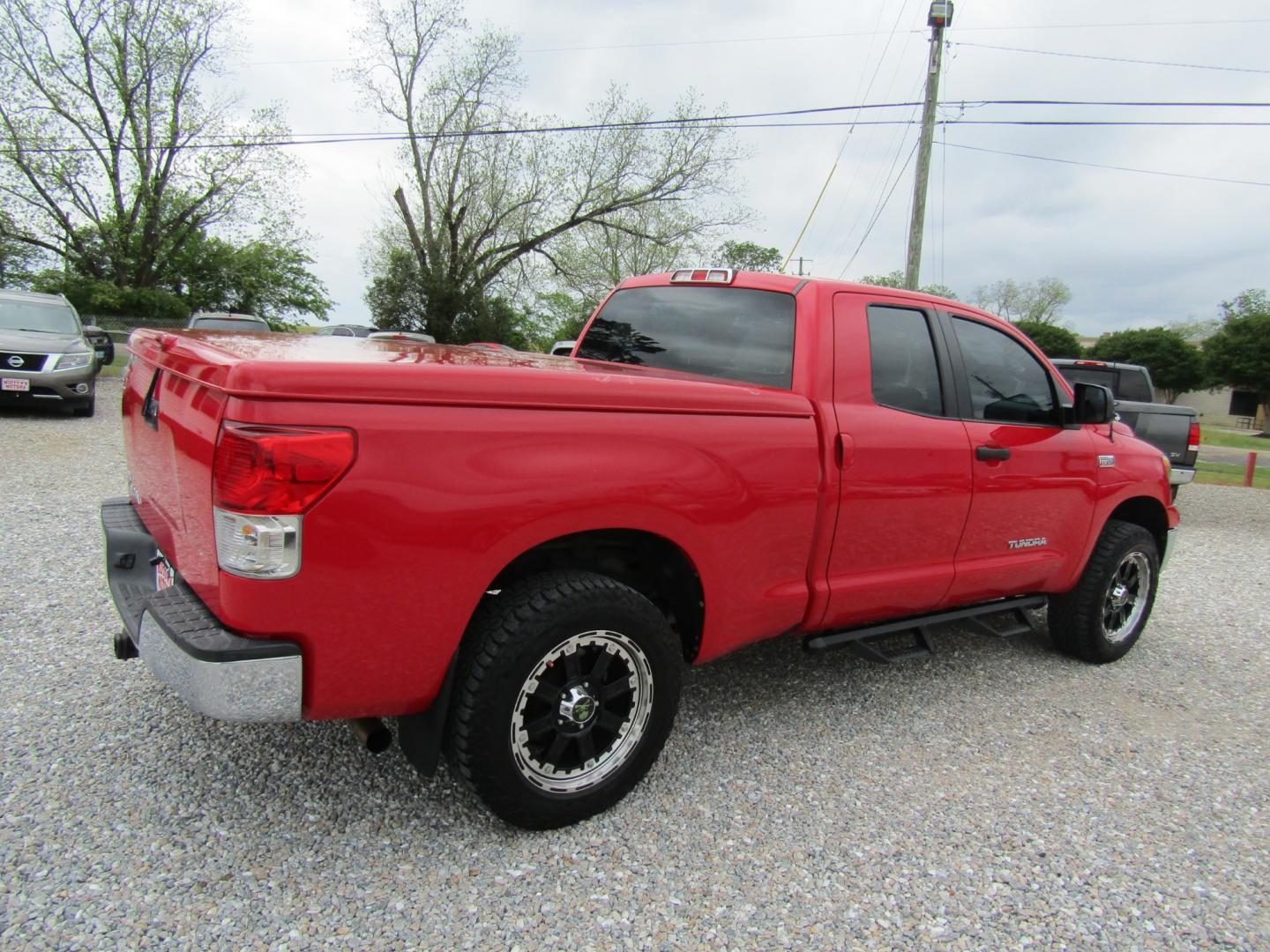 2012 Red /Tan Toyota Tundra Tundra-Grade 5.7L Double Cab 2WD (5TFRY5F14CX) with an 5.7L V8 DOHC 32V engine, Automatic transmission, located at 15016 S Hwy 231, Midland City, AL, 36350, (334) 983-3001, 31.306210, -85.495277 - Photo#7